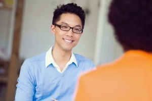 Enthusiastic at interview Enthusiastic at interview